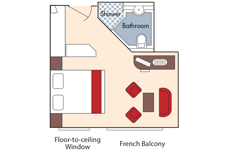 Amadante cabin floor plan